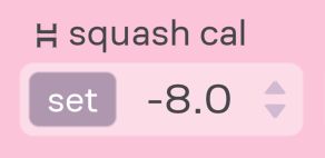 Squash calibration
