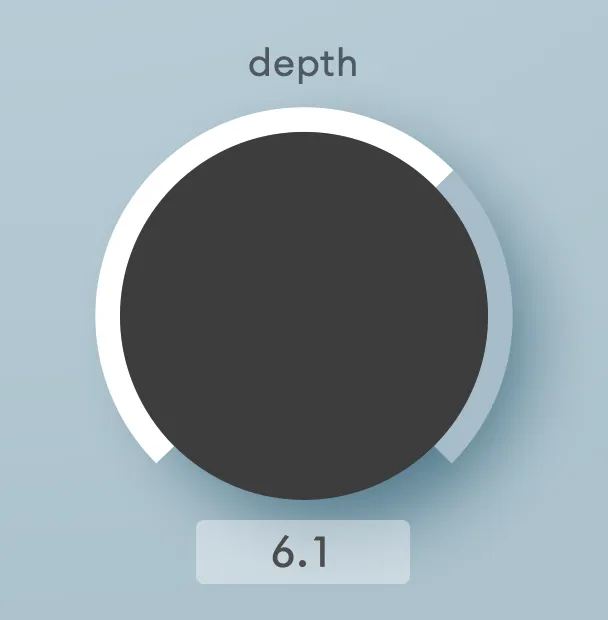 Depth control