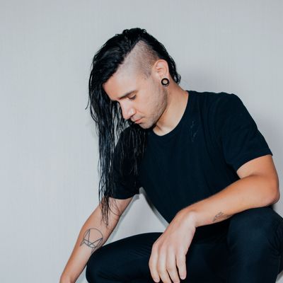 A portrait of Skrillex