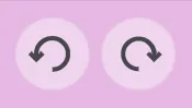 Undo/redo buttons